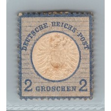 ALEMANIA 1872 ESTAMPILLA Yv 17 NUEVA SIN GOMA 28 EUROS !!!